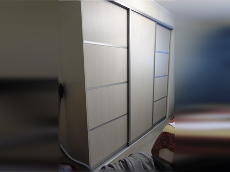 Комбинированный шкаф купе в спальню